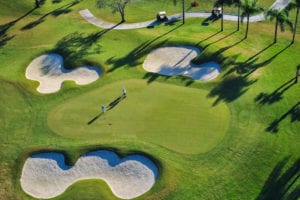 Aerial View of the Key West Golf Club.