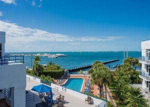 Sweet's Spot - patio and pool, ocean view.