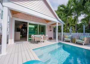 A vacation rental with a private pool in Key West